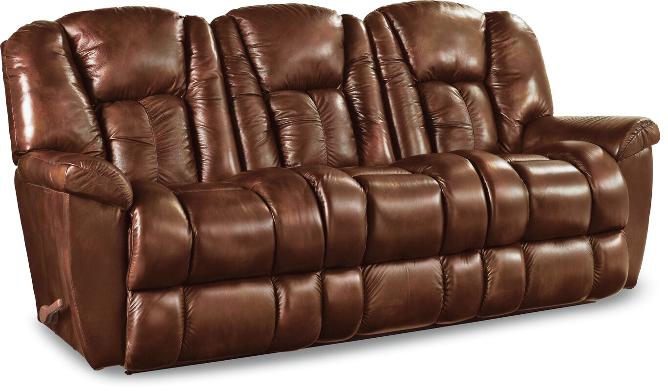 maverick lazy boy recliner leather sofa